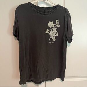 Lucky brand distressed tee